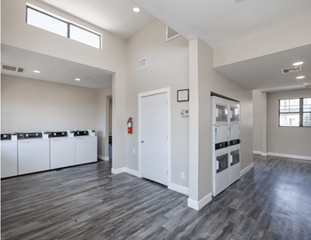 Full-size washer & dryer hookups*